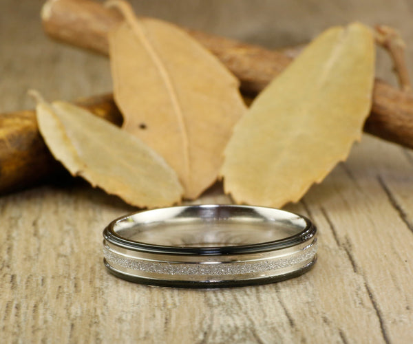 Handmade Black Bride Ring, Men Ring, Male Ring, Promise Ring, Wedding Band, Women Ring, Couple Ring, Titanium Ring, Anniversary Ring - jringstudio