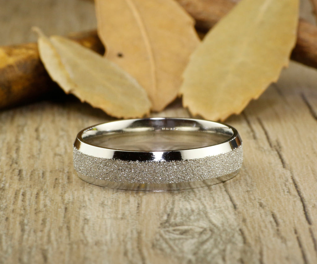 MOOSE OFF MAINE SET | Moose Antler & Turquoise - Titanium Wedding Ring