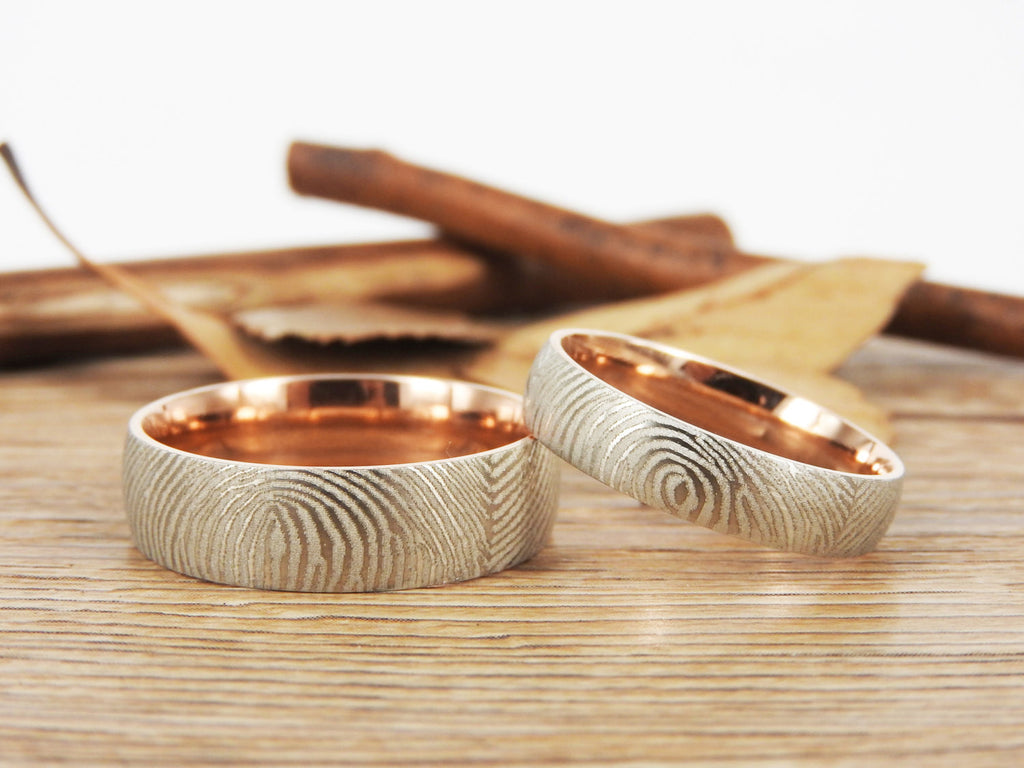 Fingerprint wedding bands . Original wedding bands | Pepe Dry | Madrid